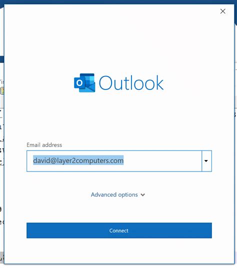 Set up Company Email on PC with Outlook (1st Account).